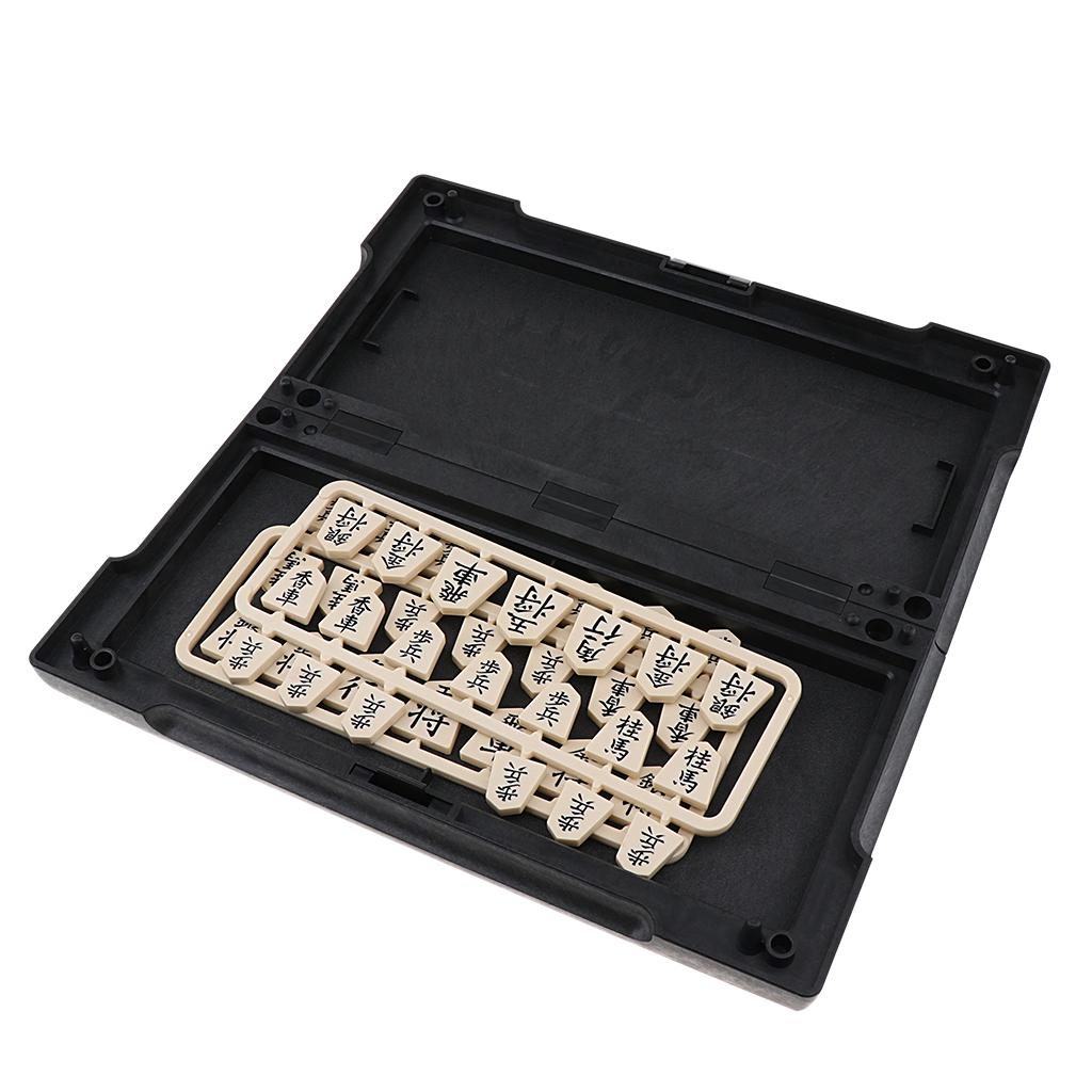 Plastic Shogi Japanese Chess 9.8 inch Folding Magnetic Chessboard