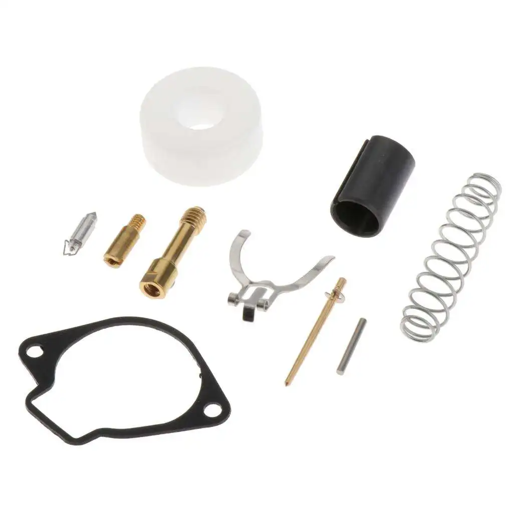 Outboard Carb Carburetor Repair Kit for Two-Stroke 43CC 47CC Mini Moto Pocket Bike Motorbike