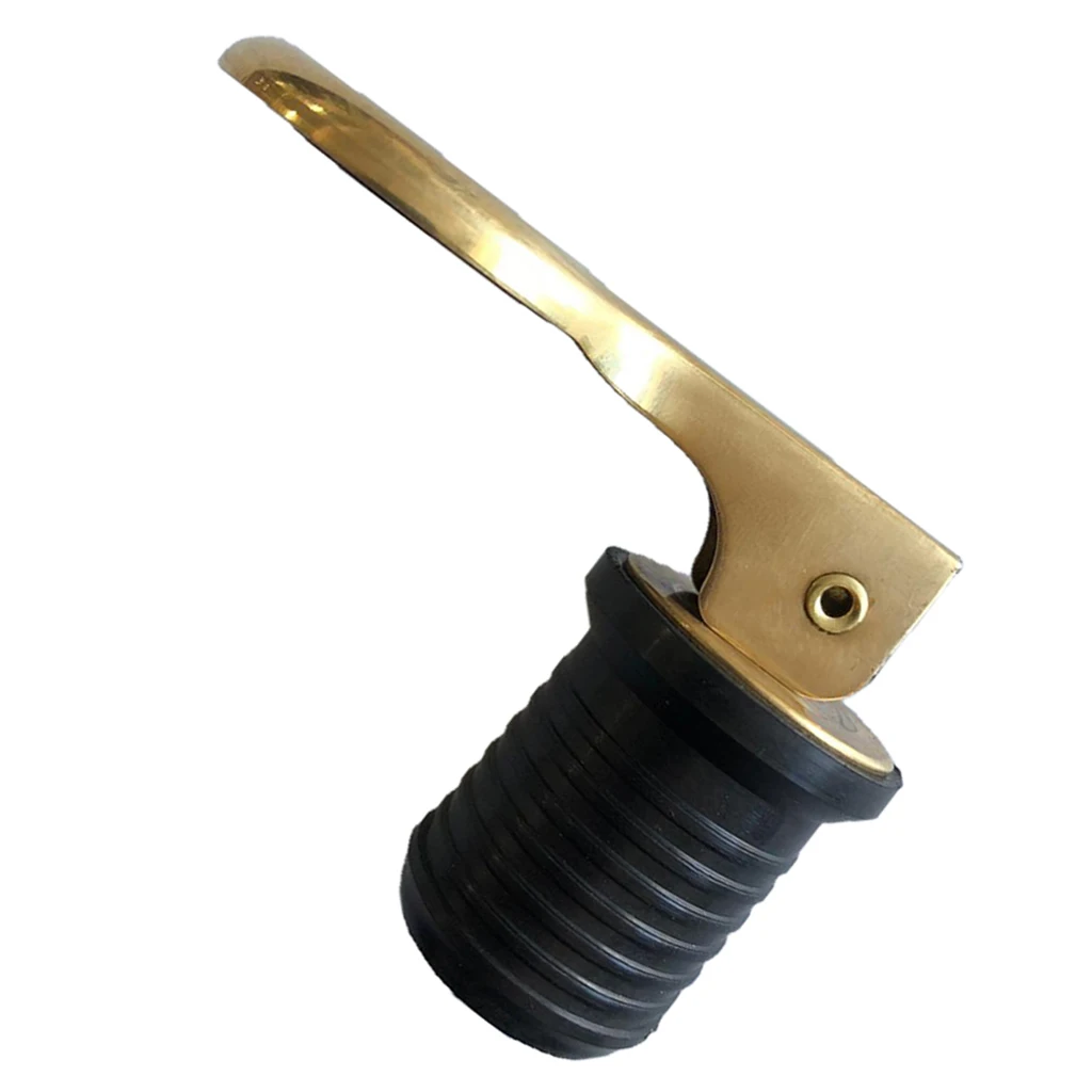 Marine Boat Livewell Snap Handle Drain Plug 1