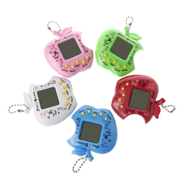 Brinquedo Virtual Tamagotchi Redondo / Cibe Jogo Criativo com 168 Pets em  Um