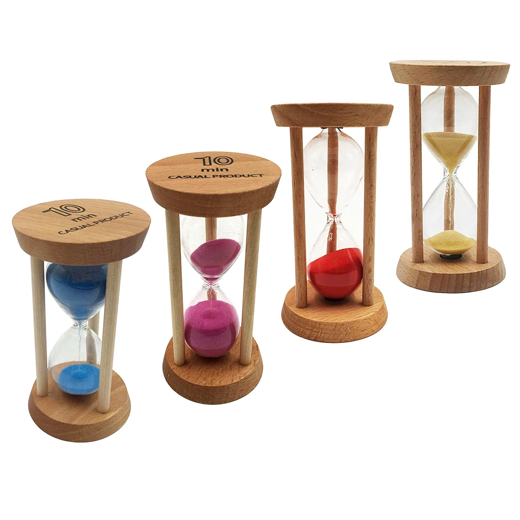 MagiDeal 10 minute Magnetic Sand Hourglass Sandglass Sand Timer Clock home Decor Gift
