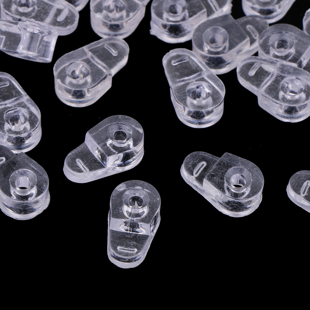 100pcs High Quality Fixing Protecting Glass Clips Plastic Retainers Screen Panel Clips