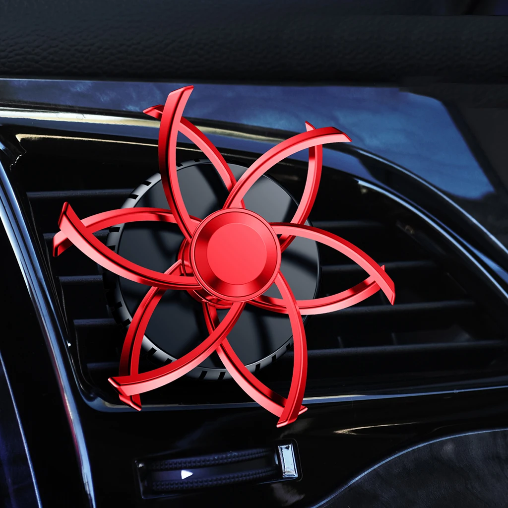 Car Air Freshener Clip Scent Aromatherapy Essential Oil Diffuser Car Accessories Decor