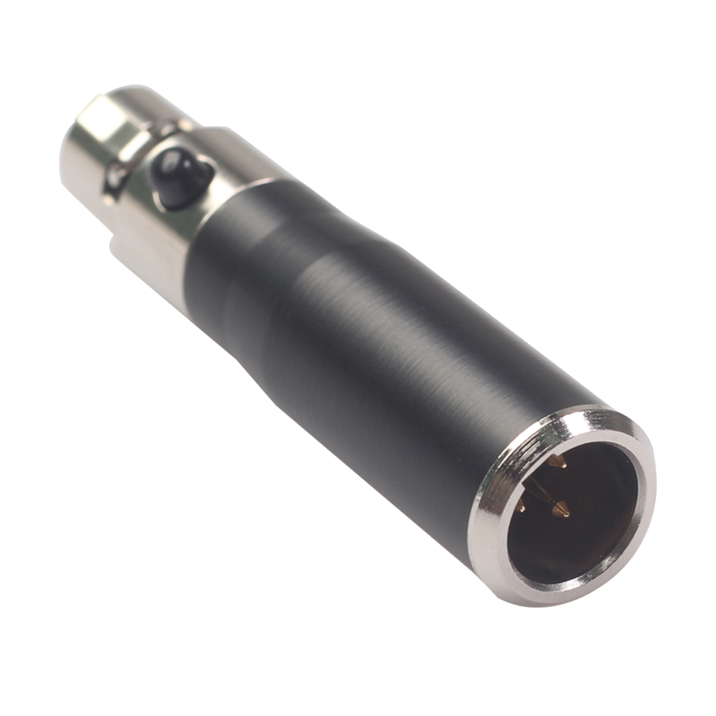 XLR 3pin Male to XLR 4pin Female Plug Audio Adapter Microphone Mic DSLR