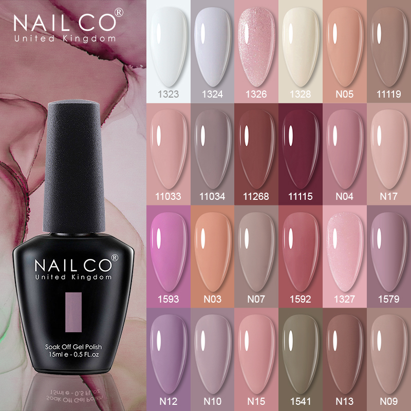 Best of NAILCO 131 Colors Vernis Semi Permanent UV Varnish Gel Nail Polish For Nails Art Gel Manicure Design TOP BASE Varnish Hybrid Reviews & Tips