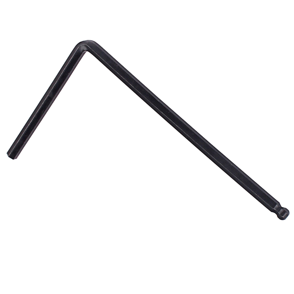 Durable L-shaped Guitars Neck  Rod Hex Wrench 5mm Ball End 120 X 70mm