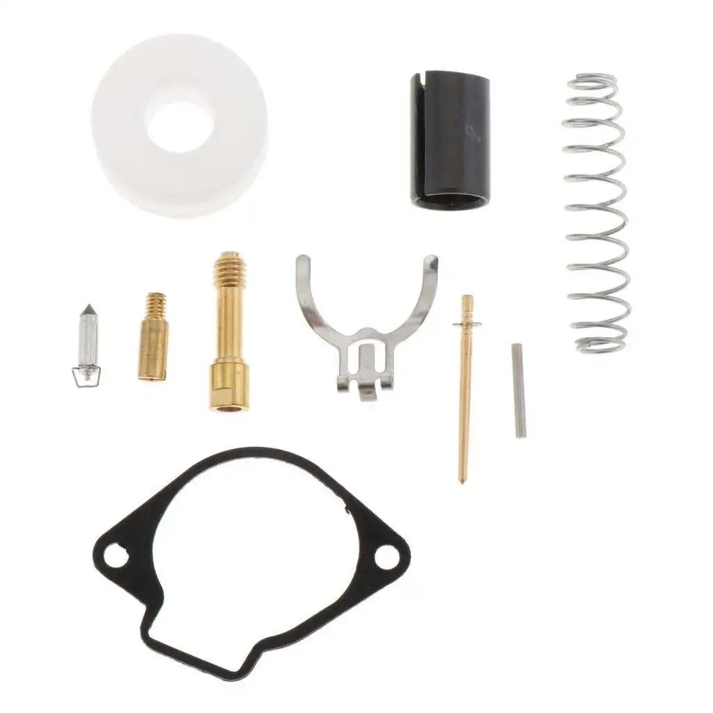 Outboard Carb Carburetor Repair Kit for Two-Stroke 43CC 47CC Mini Moto Pocket Bike Motorbike