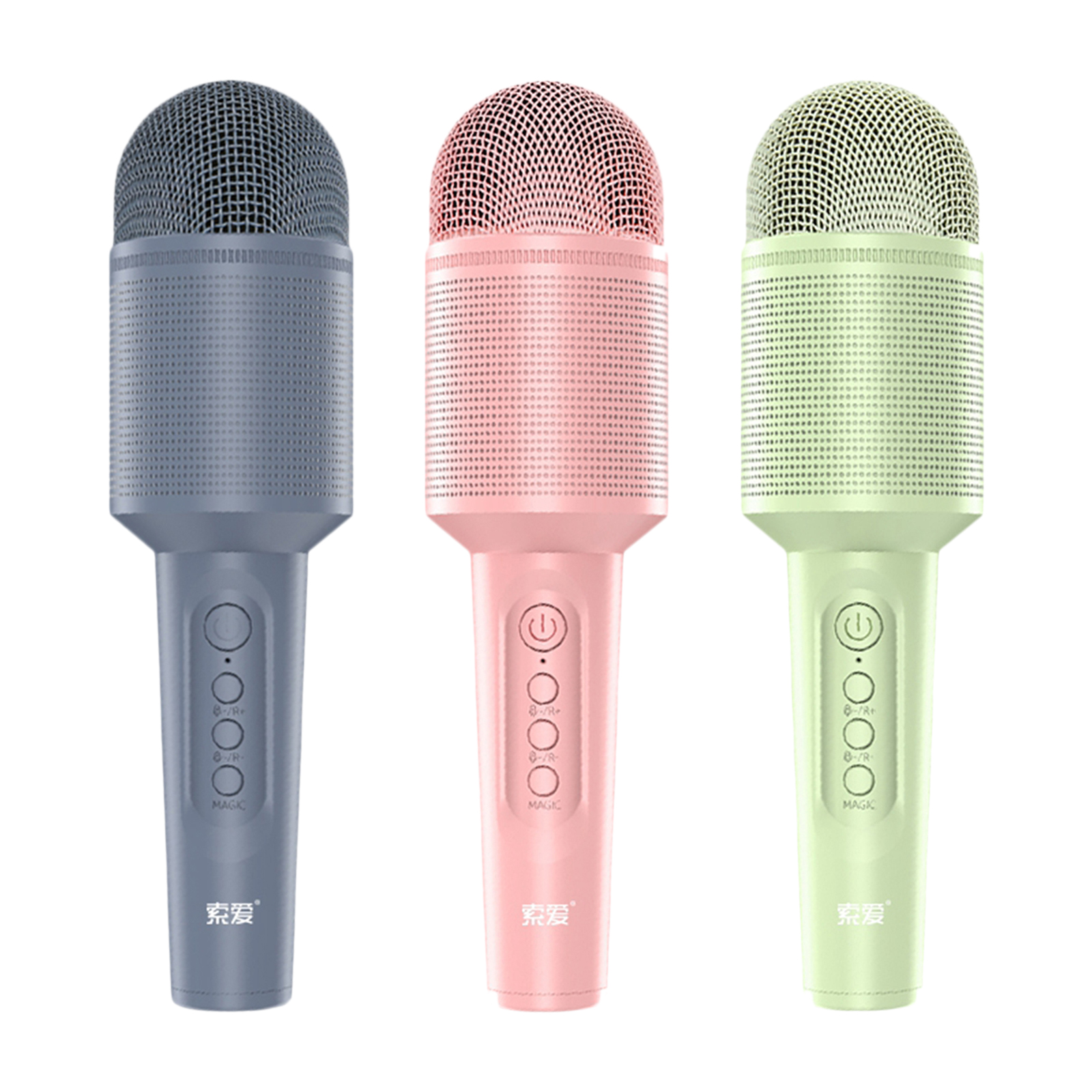 Bluetooth Wireless Microphone Handheld Karaoke Mic for Partys, Home KTV, Outdoor activities