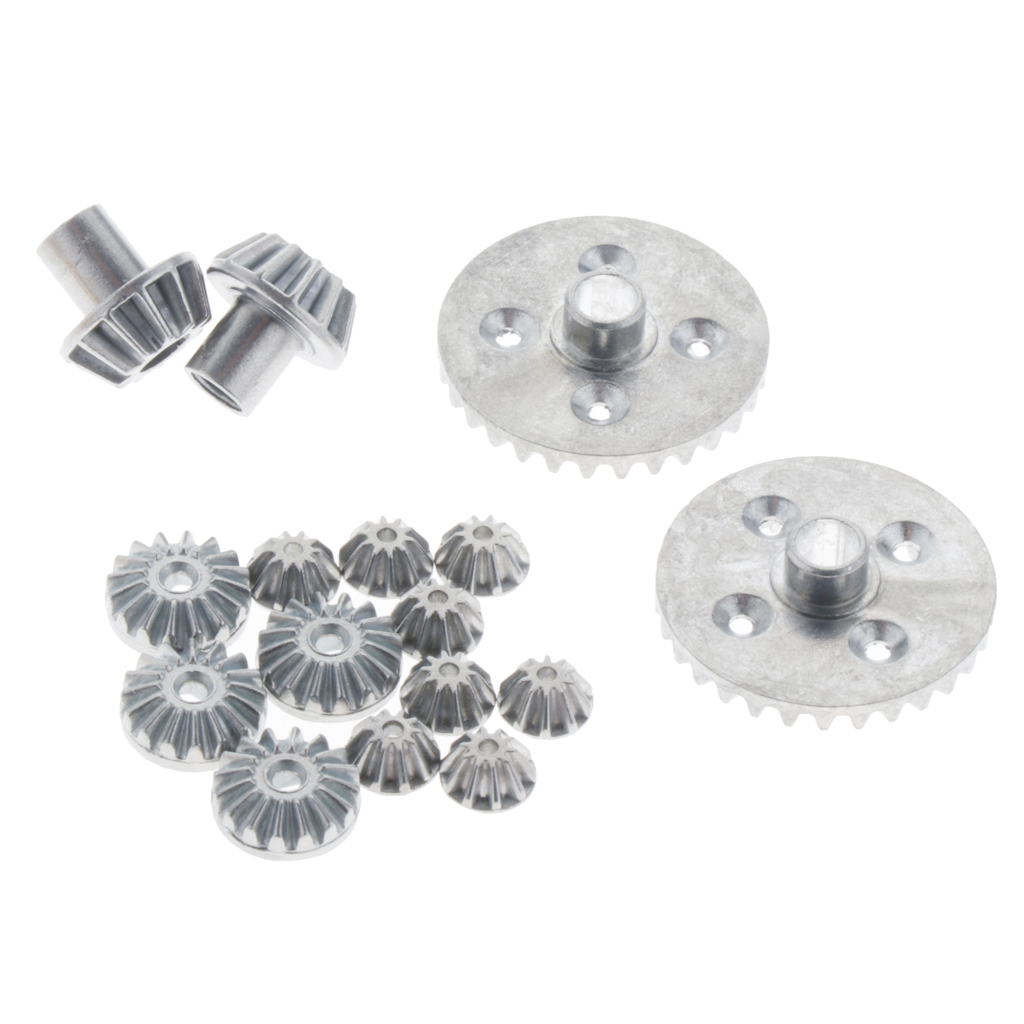 16Pcs 1:14 Model Differential Gears Planetary Gears Accs Kit for 144001