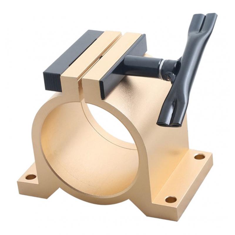 80mm Diameter Spindle Motor Mount Fixture Bracket Clamp for CNC Router Accs