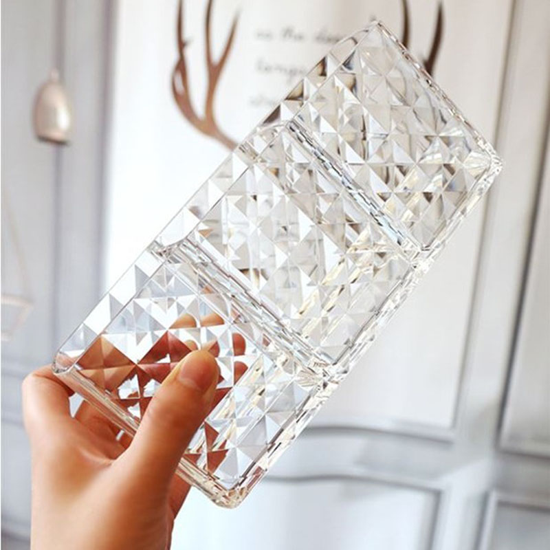 Acrylic Cosmetic Storage Box Makeup Brush Holder Organizer Lipstick Eyebrow Pencil Bathroom Storage Display Stand Diamond 23 Acrylic Cosmetic Storage Box Makeup Brush Holder Organizer Lipstick Eyebrow Pencil Bathroom Storage Display Stand Diamond