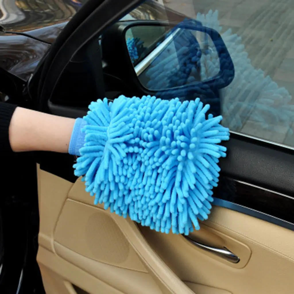 Microfiber Wash Mitt Car Wash Gloves Car Care Gloves Car Wash