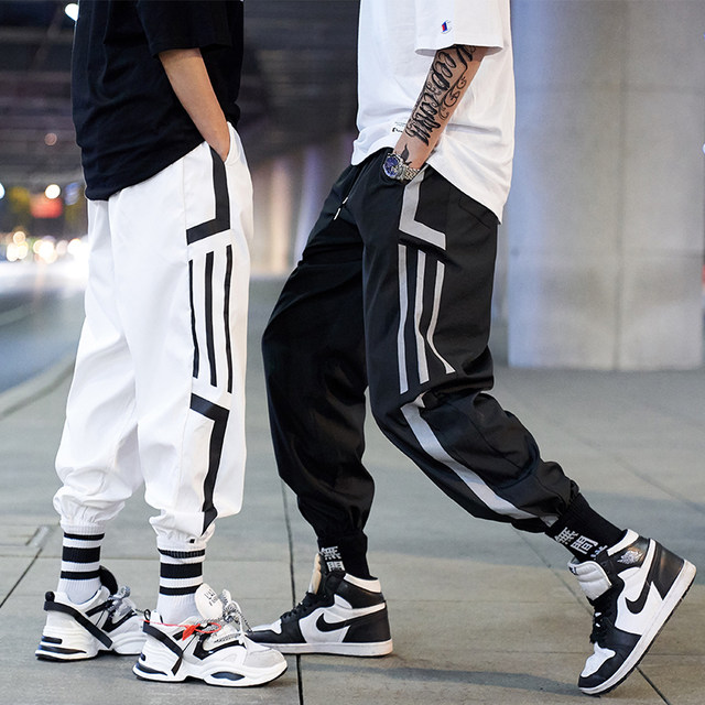 Demon Slayer Sweatpants Japanese Popular Anime Sport Pants Men Harajuku  Streetwear Cargo Pants Elastic Waist Harem