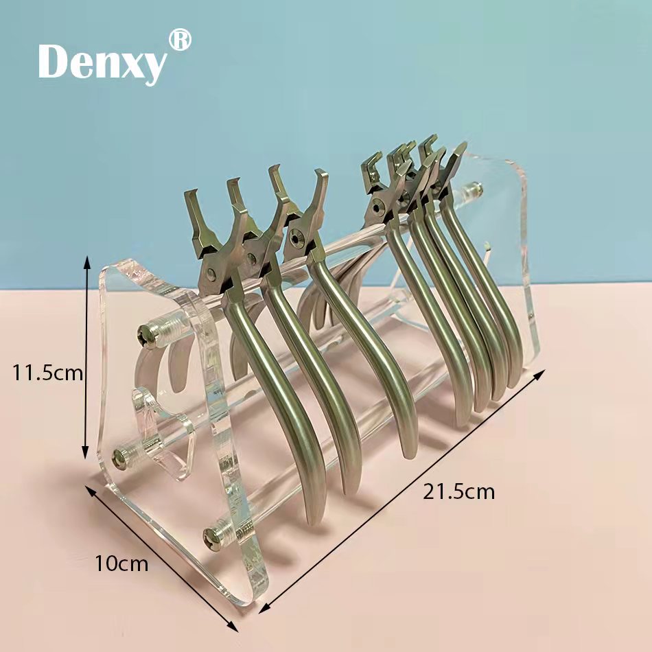 Best of Denxy 1pc Thick High-Quality Dental Pliers Stand Clear Acrylic Instrument Rack Pliers Shelf Dental Accessories Reviews & Tips