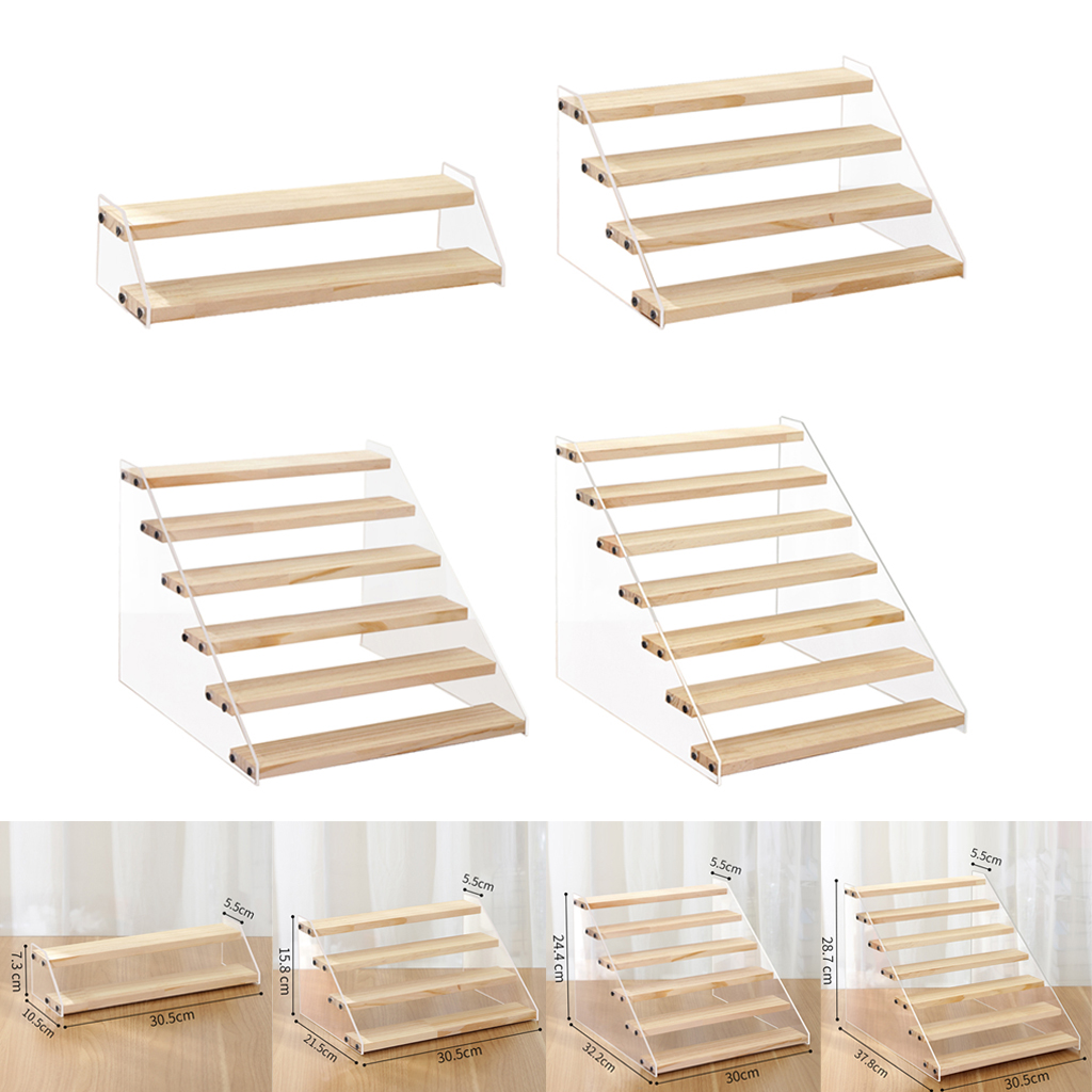 Large Clear Acrylic Display Riser for Figure, Showcase Fixtures, Collections and Commodities, Stable and Durable