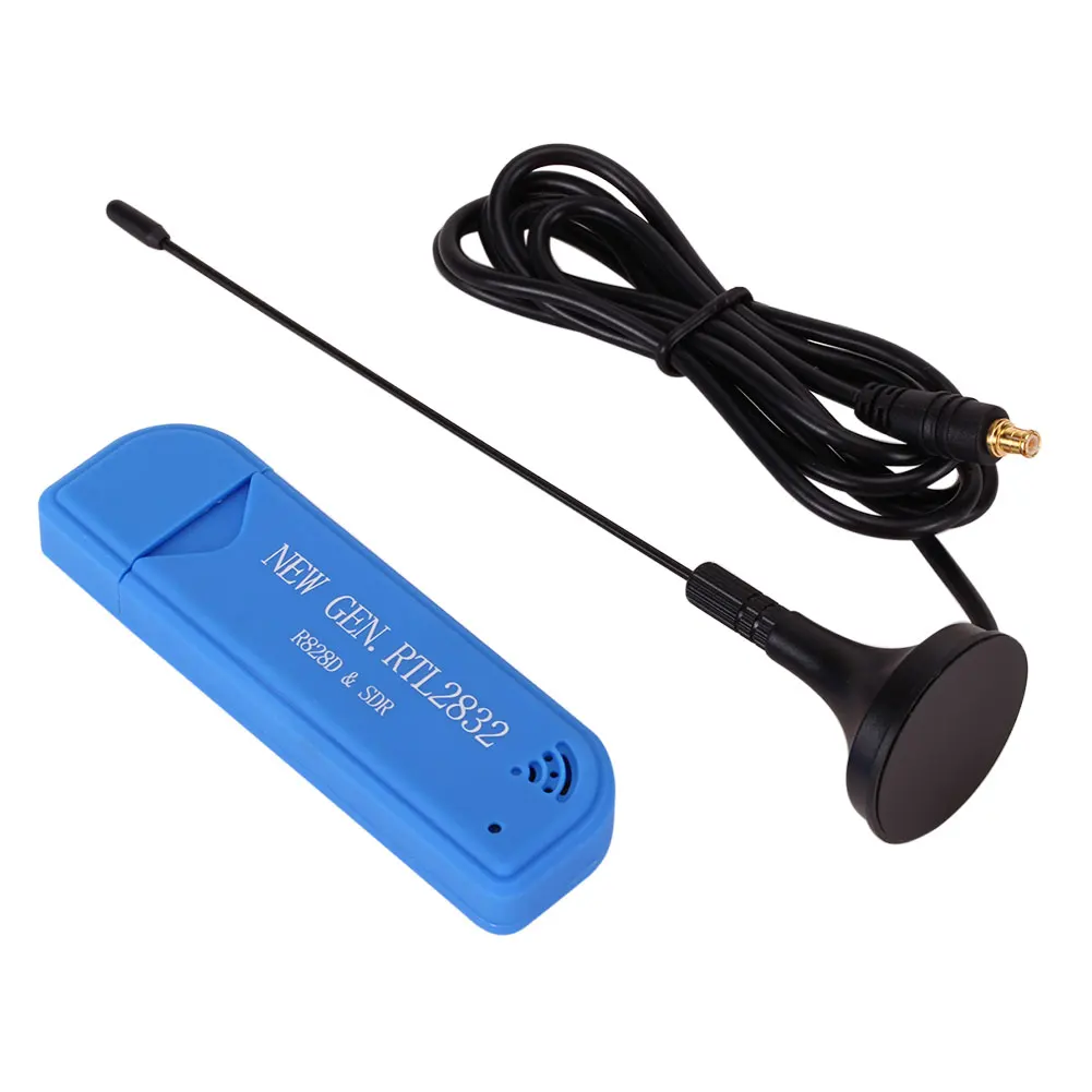 USB 2.0 TV Receiver DAB FM RTL2832U R828D SDR RTL A300U 25MHz-1760MHz Receiving Frequency Tuner Dongle Stick