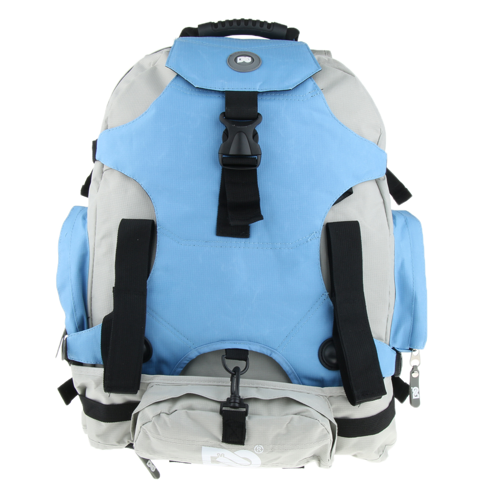 Large Polyester Skates Backpack for Inline Roller Skate Skating Shoes Carrying Organizer Gear