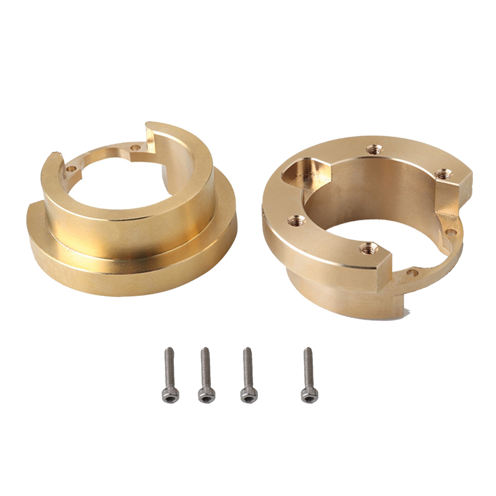 RC Brass Counterweight Portal Fit for 1:10 Scale RC Crawler TRX4 Upgrades