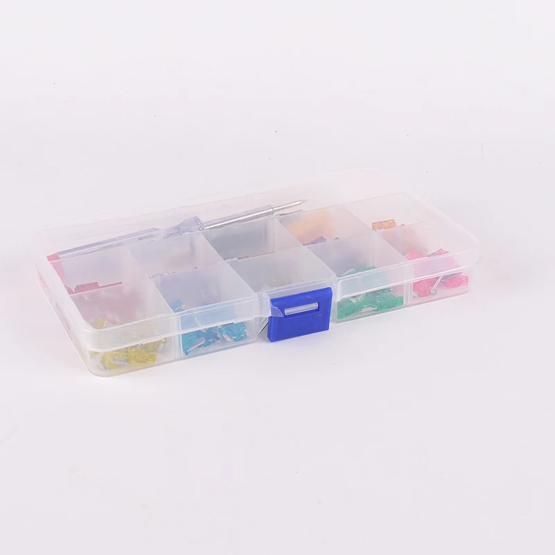 100x Micro Mini Blade Fuse Assorted 3/4/5/7.5/10/15/20/25/30/35A + Test Pen