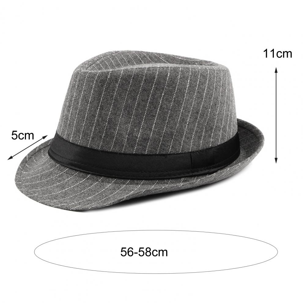 Casual Fedora Hat One Size Male Cap 