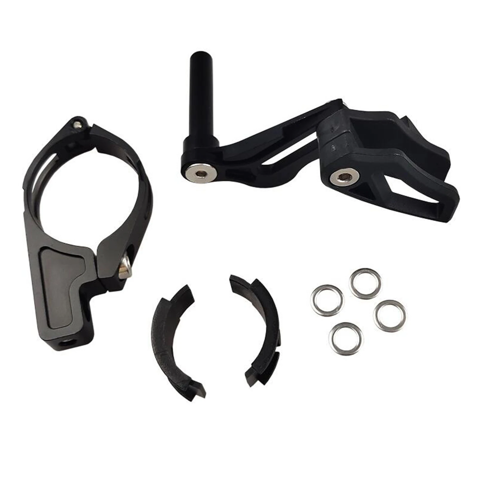 Mountain Bike Chain Guide, Clamp on (31.8-35mm) Ultralight & High Strength Aluminium Alloy Chainring Protector