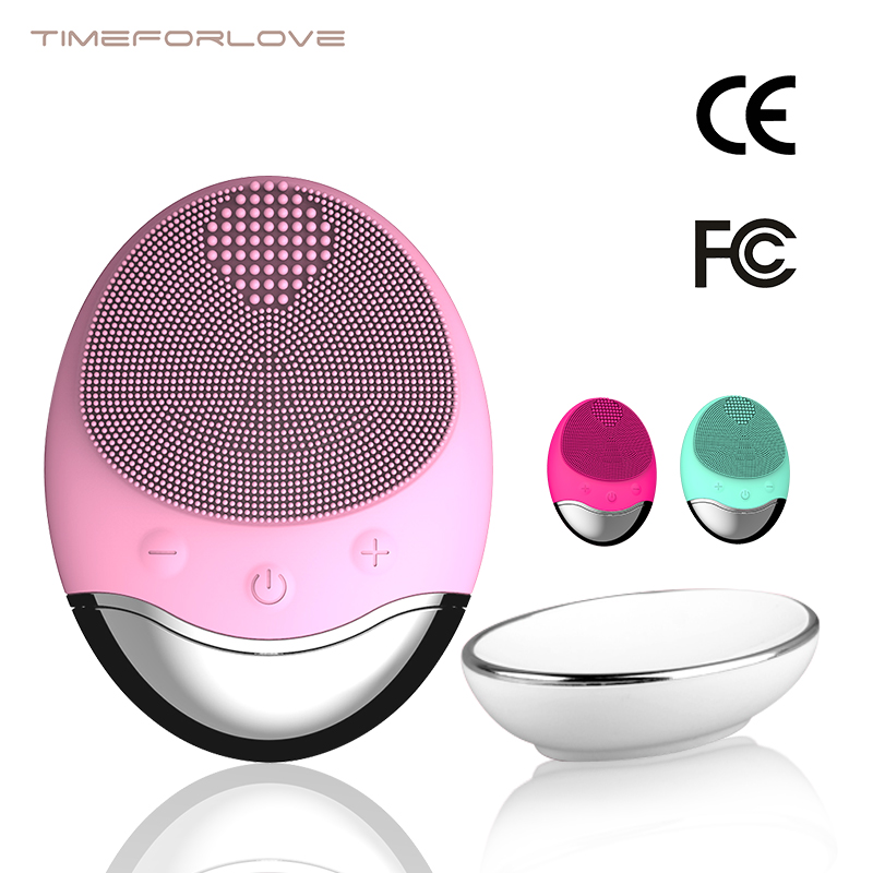 Best of Electric Face Cleaner Sonic Silicone Facial Cleansing Brush Electric Ultrasonic Vibrating Face Massager Mini Pore Deep Cleaning Reviews & Tips