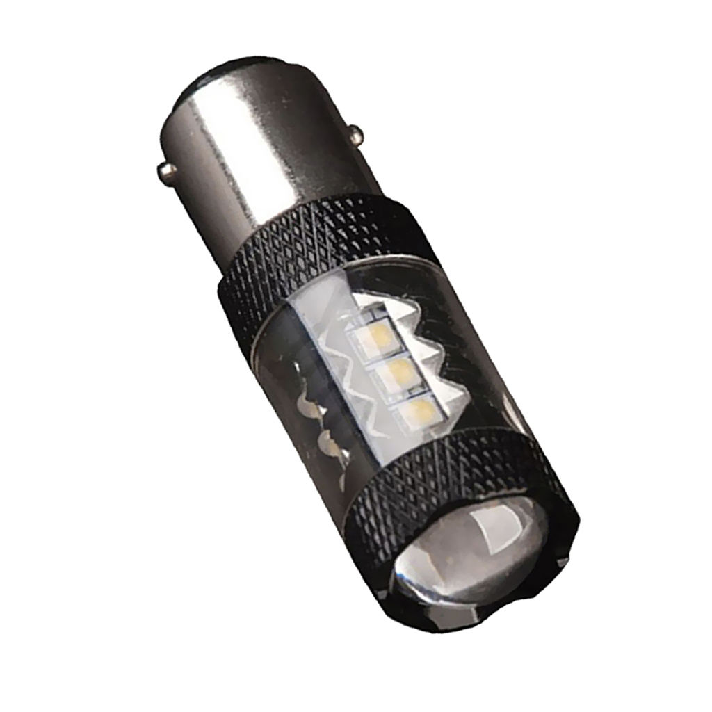 High Power 80W 1156 2828 LED Backup Reverse Light Bulb 7000K Cool White