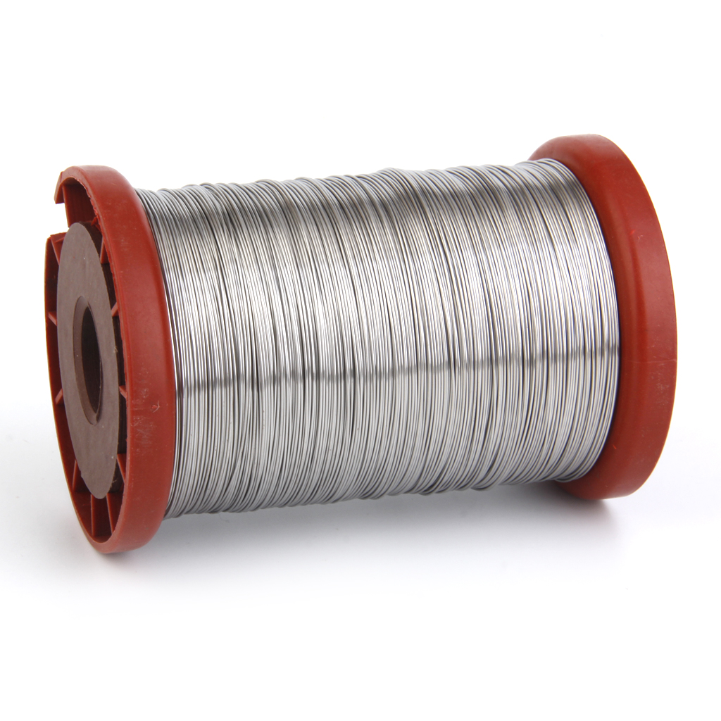 Roll 0.5mm 500G Iron Wire / Stainless Steel for Beehive Frames Honeycomb Frame