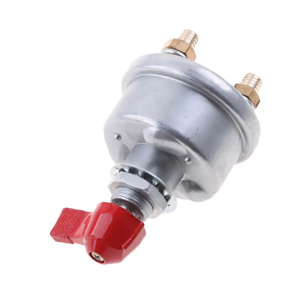 Battery Disconnect Kill Cut-off Switch Alloy Brass 2 Post For Car Boat Truck