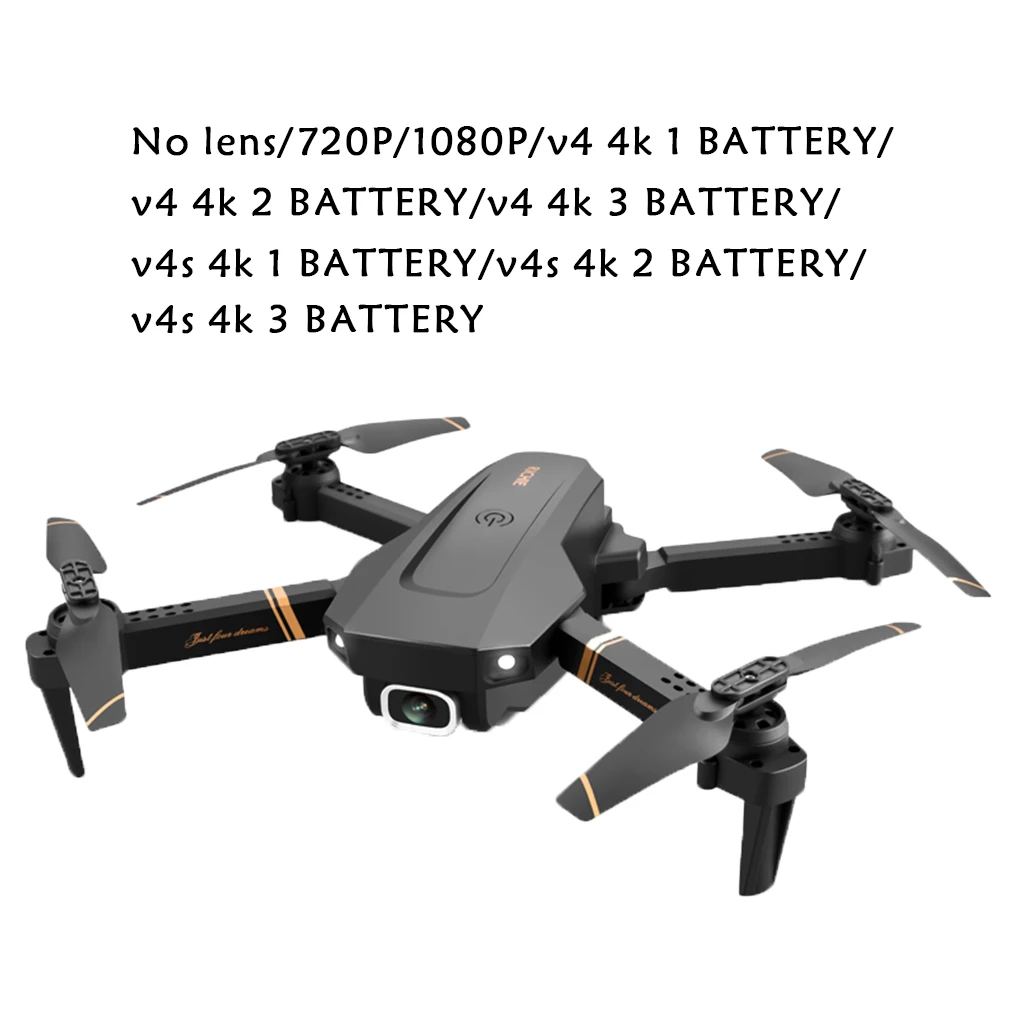 V4 Rc Drone HD Wide Angle Camera WiFi fpv Drone Quadcopter Real-time transmission Helicopter Toys