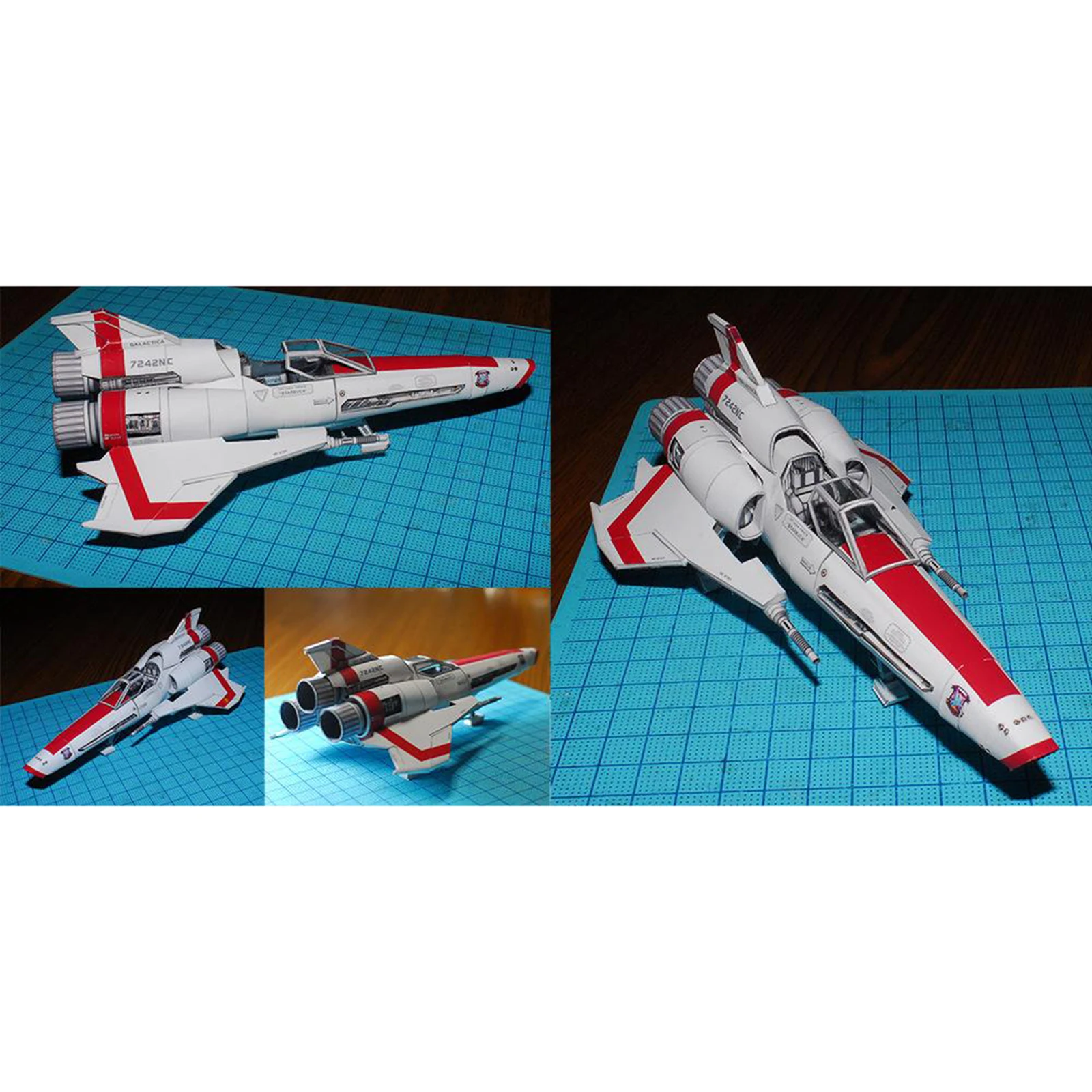 Battlestar Galactica Collection  2  Mk II 3D Model Kit  DIY
