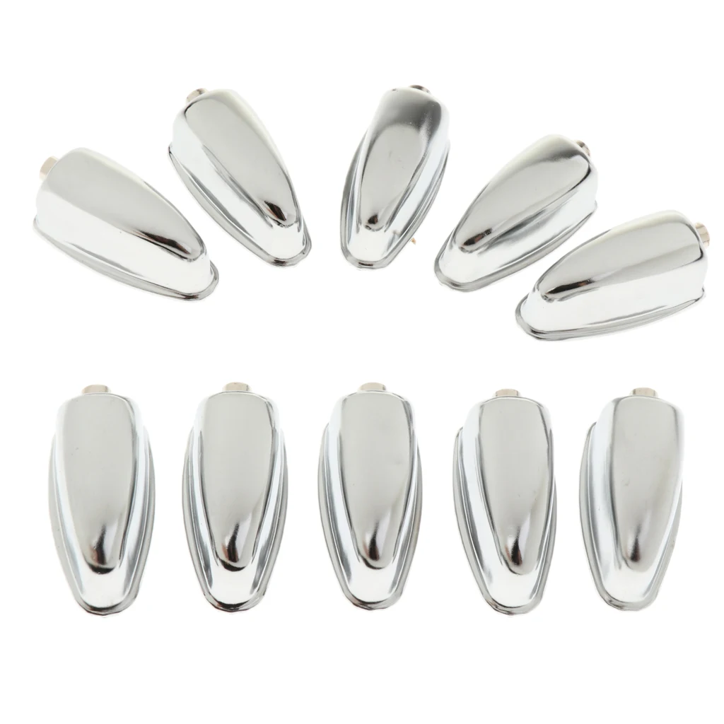 Finest 10 Pieces Iron Bass Drum Claw Hooks Percussion Snare Drum Lugs Percussion Accessory