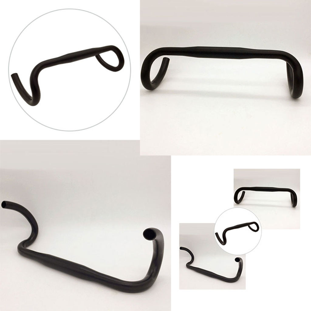 Bent 31.8mm 420mm Fixed Gear Cycling Parts Aluminum Alloy  Bike