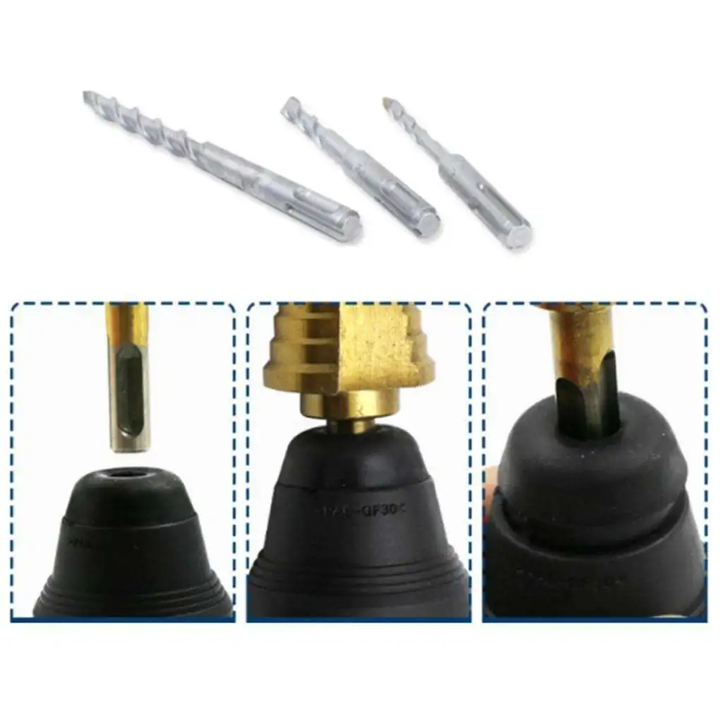 High Quality Steel Drill Bit Chuck High Quality Durable Electrical Hammer Drill \u0026 High Temperature Resistance