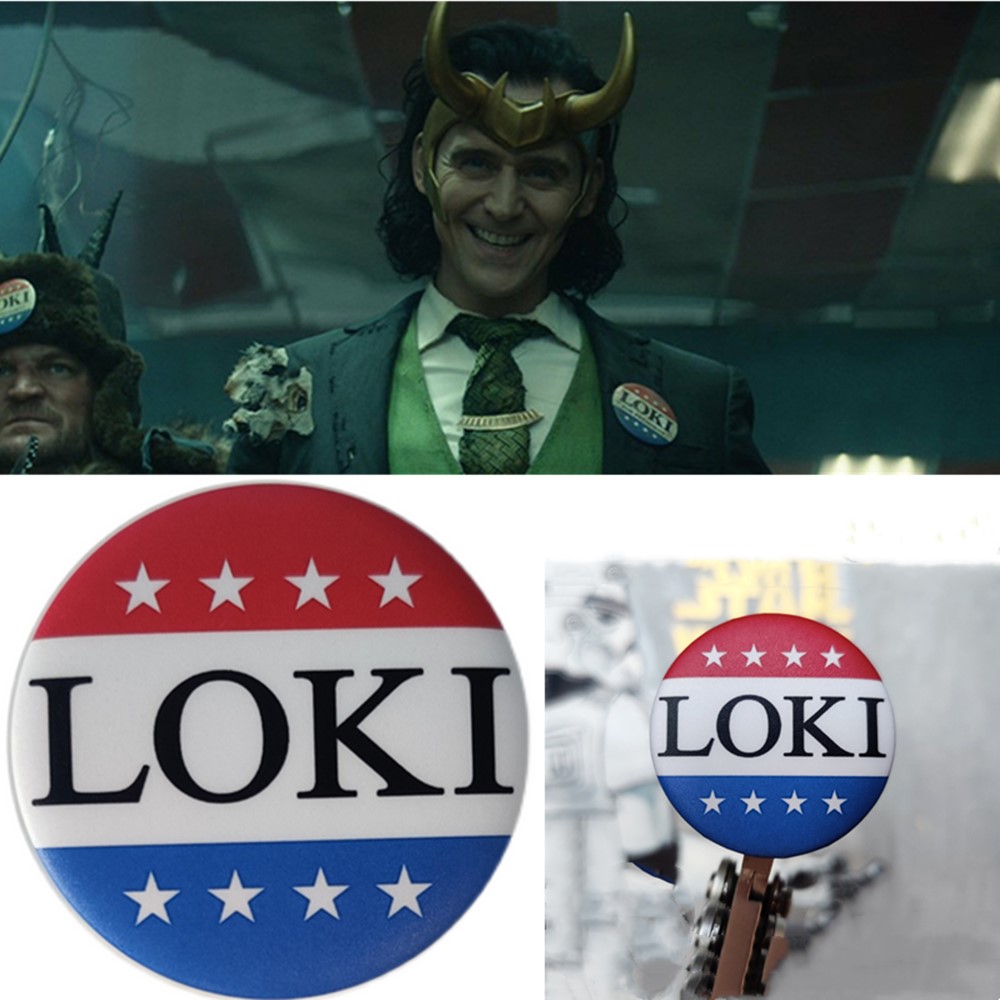 Loki булавка для президента значок для супергероя из фильма косплей  акриловая брошь булавки аксессуары булавки для косплея брошь в стиле аниме  булавка