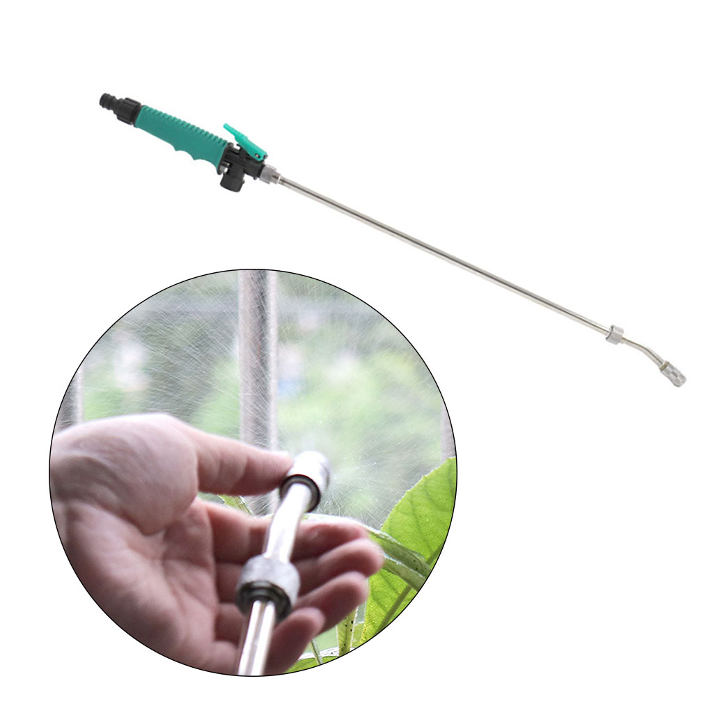 High Pressure Garden Hose Water Sprayer Wand Water Spray Nozzle Sprayer with Pivoting Head for Watering Flowers Car Washing