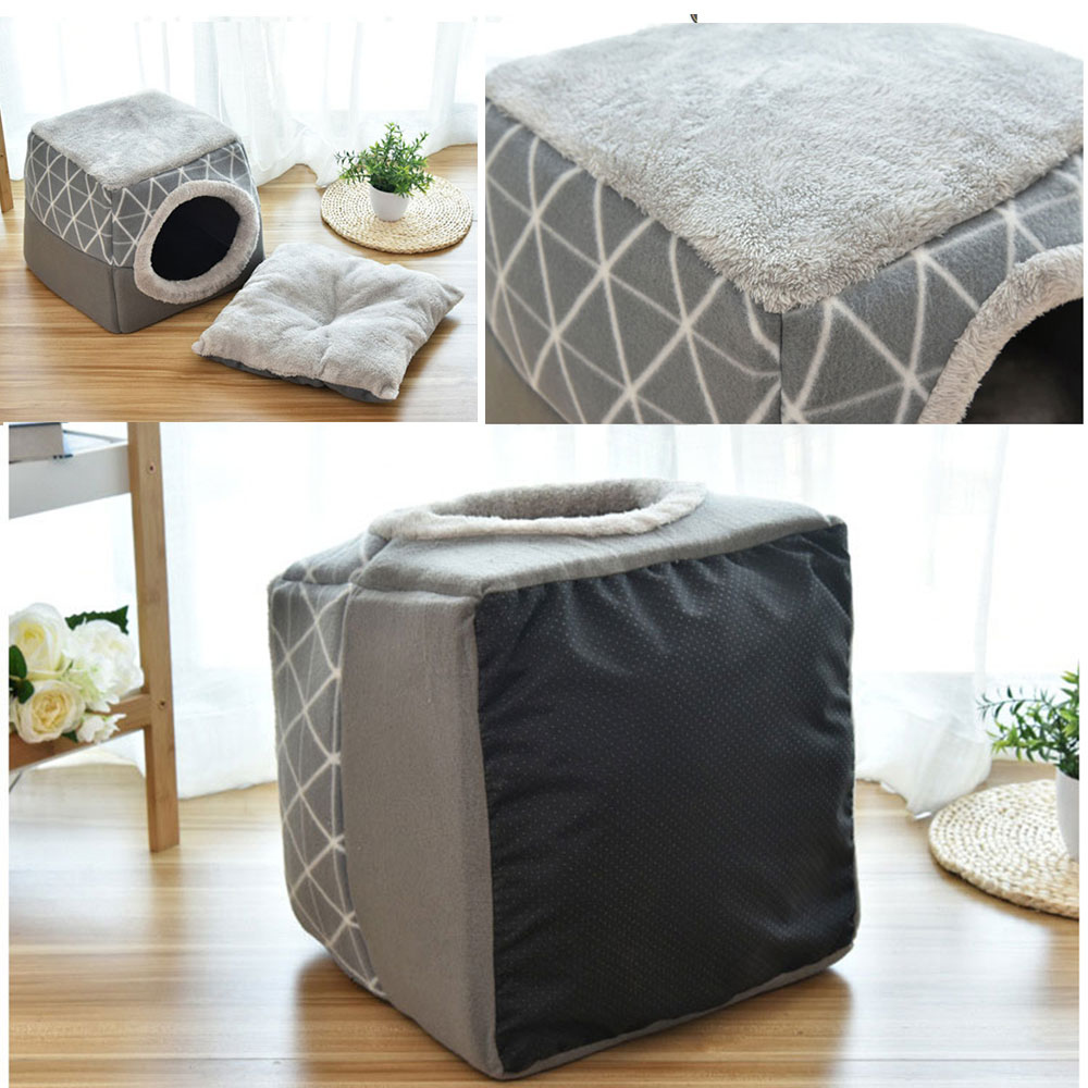 Title 5, Deformable Pet bed for Cats Indoor Portable Fol...