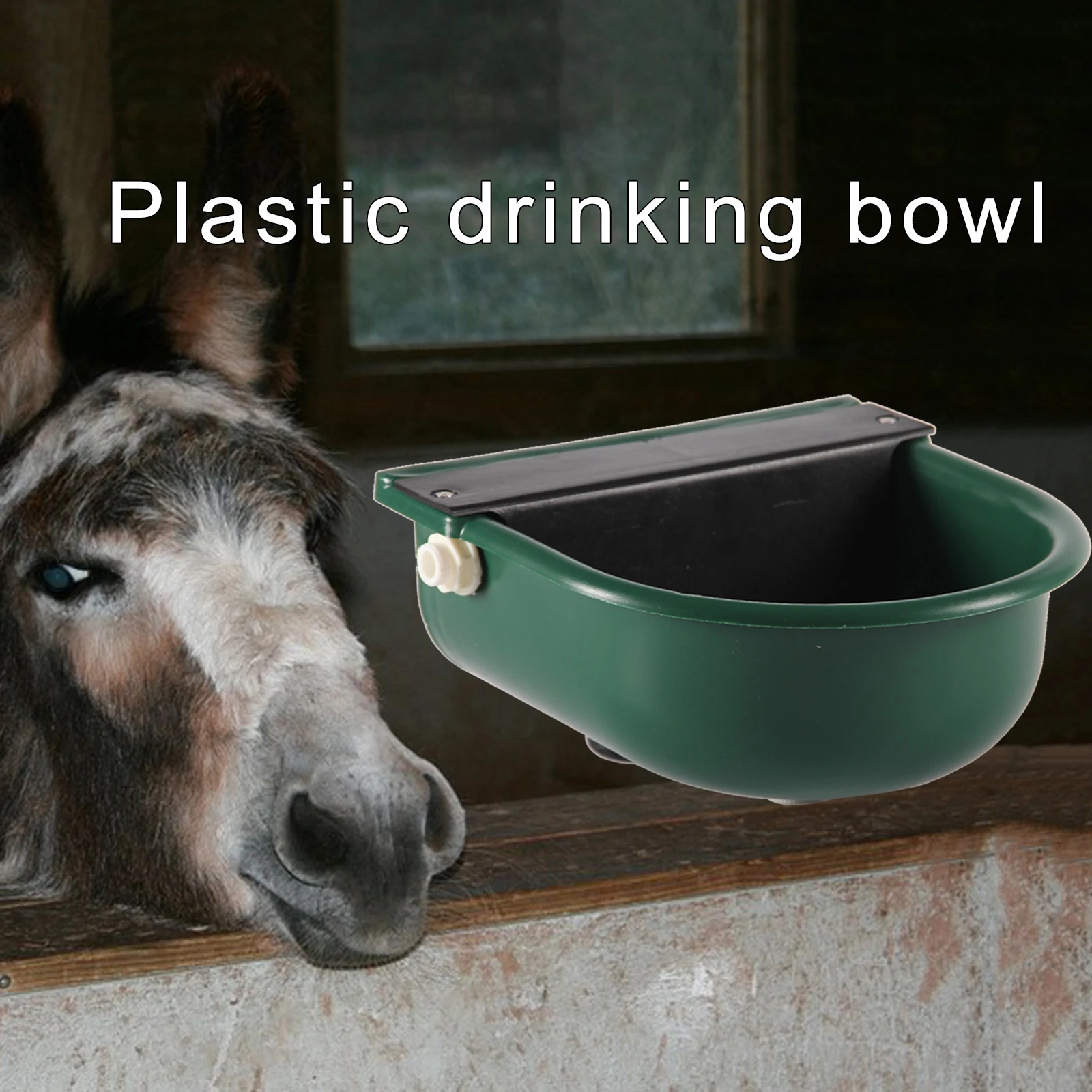 Automatic Water Trough Bowl for Cattle Cow Calf Plastic Animal Auto Fill Livestock Waterer