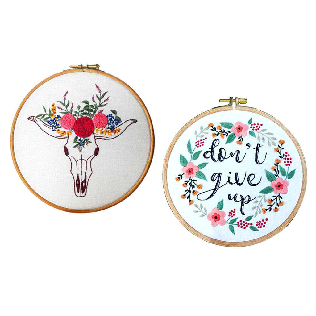 Embroidery Starter Kit Cross Stitch Kits Handmade Needlework Garland Pattern