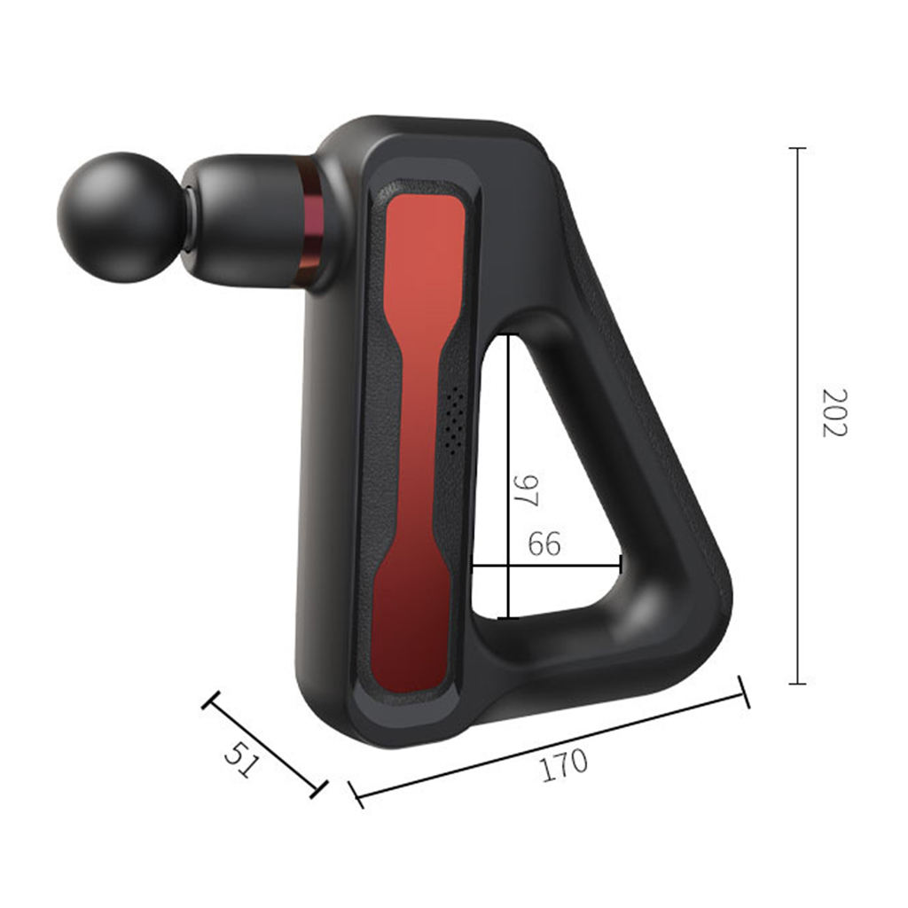 32 Speeds Massage Gun with 8 Heads Electric Handheld Quiet Percussion Massage Device for Workout Sports Muscle Shoulder Athletes