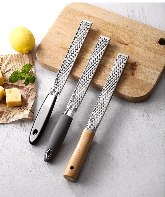 SUTINE Cheese Grater Set Lemon Zest Grater, Stainless Steel Kitchen Grater for Parmesan Cheese, Ginger, Garlic, Nutmeg, Fruits, Vegetables, Dishwasher