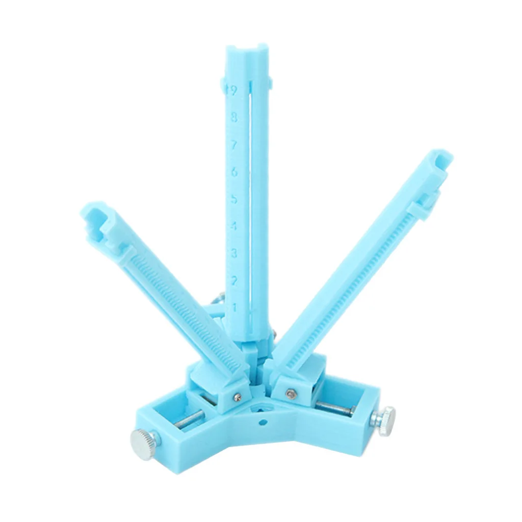 1pcs Adjustable Steel Fletching Jig DIY Fun Stick Feather Archery Accessory