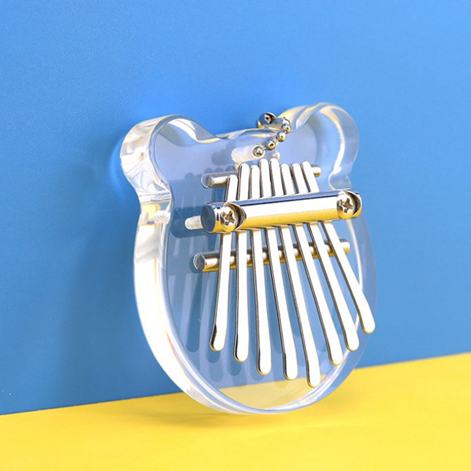 Kalimba 8 Key Thumb Piano Finger Mbira Educational Keyboard Instruments for Kids Adult Beginners