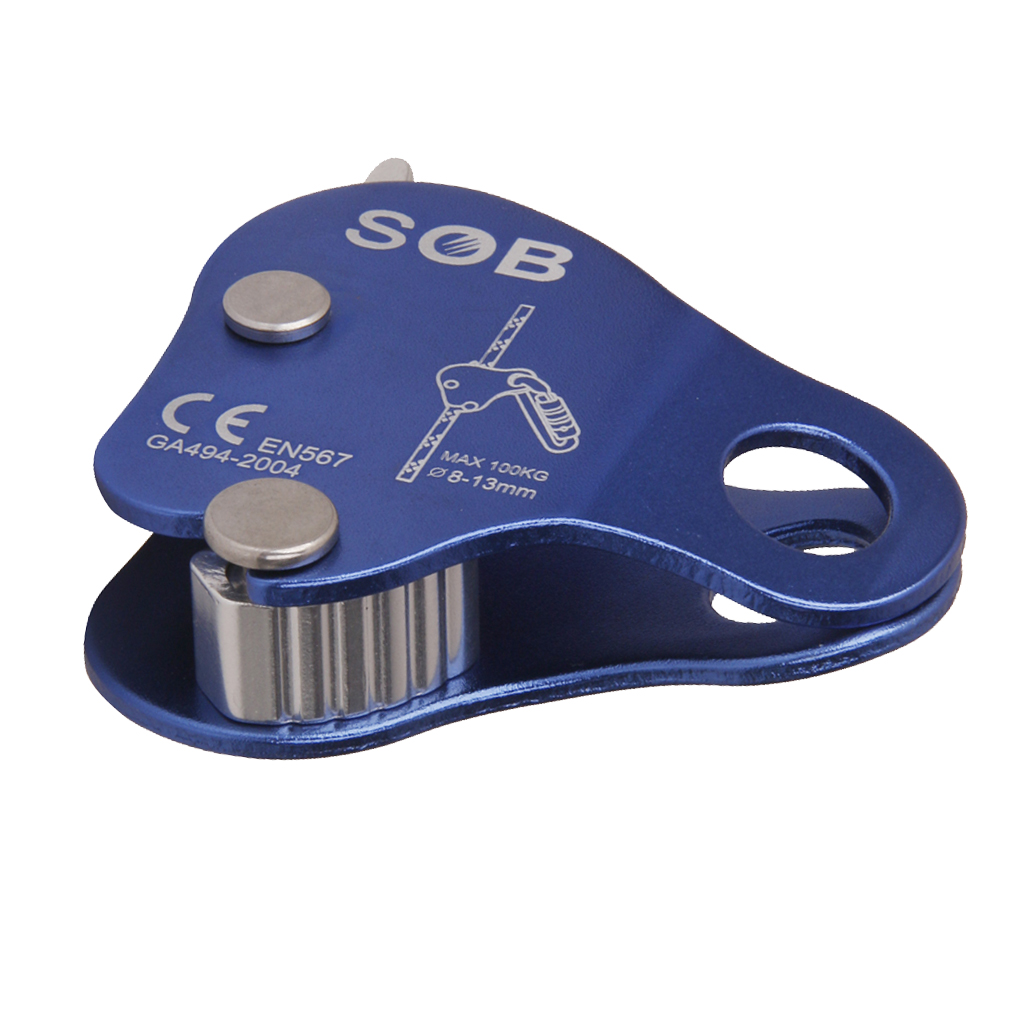 24KN Rock Climbing Caving Rappelling  Rope Grab Protecta