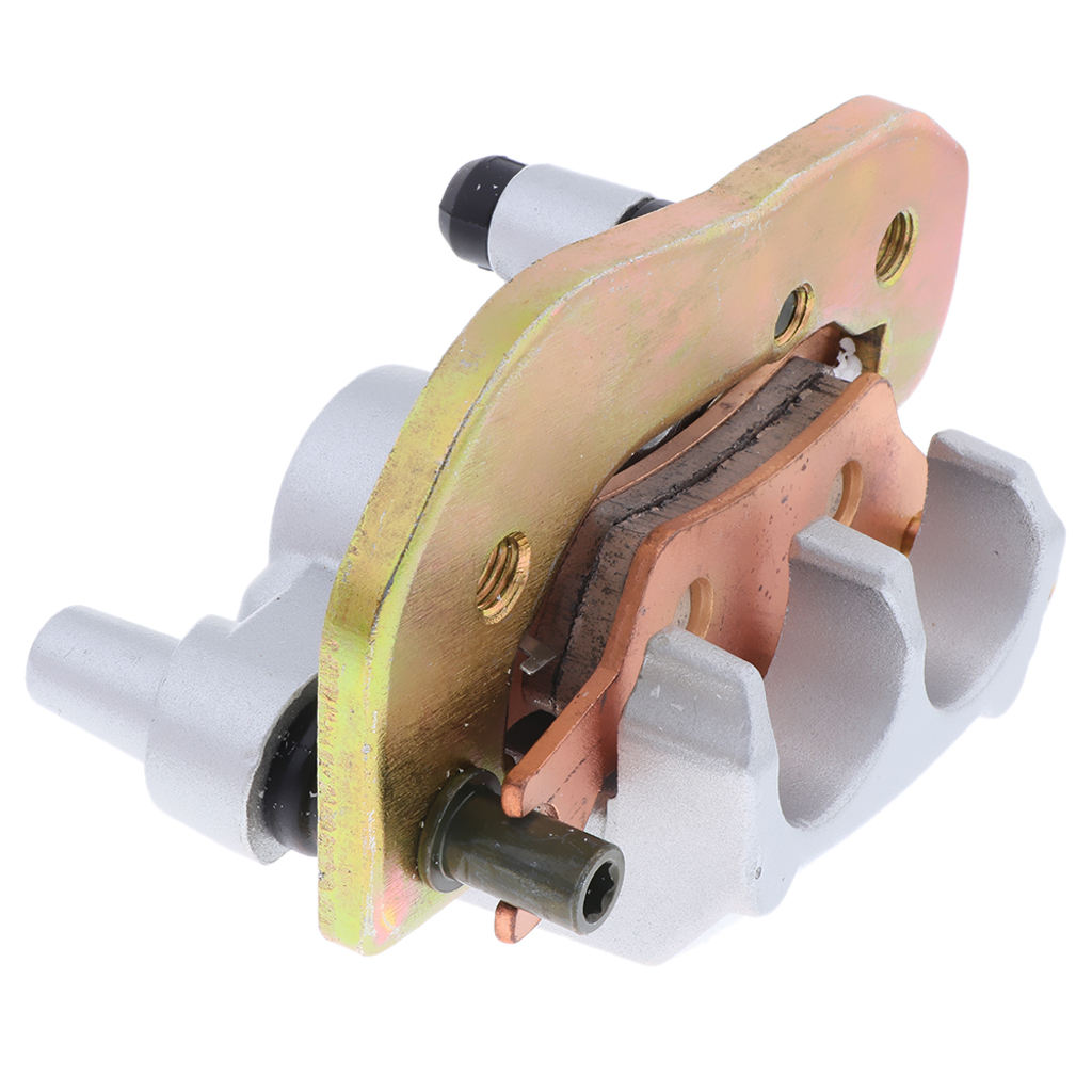 Silver, Brake Cyclinder Wheel Cylinder / Brake Caliper with Hardware for Four Wheeers, Go-Karts