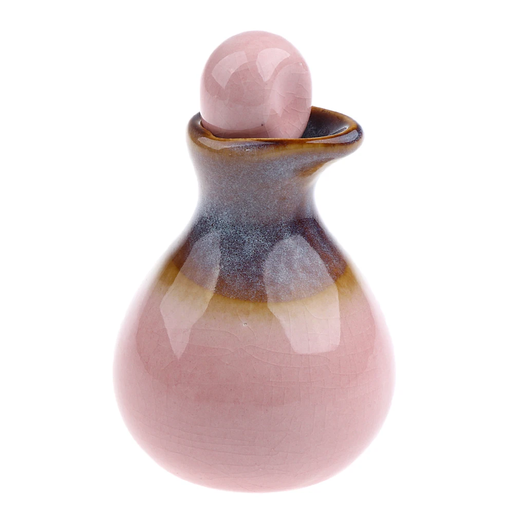 Ceramic Jar Aroma Diffuser Essential Oil Bottle Aromatherapy Empty Container