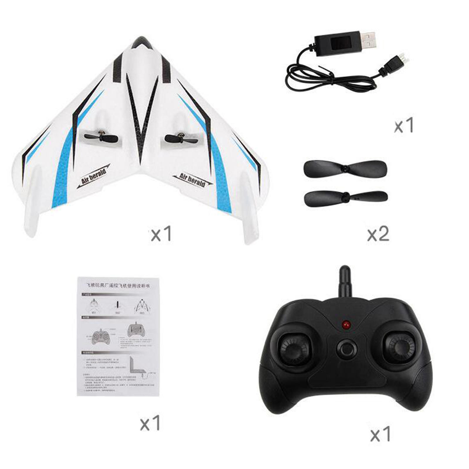 FX 601 RC Plane Remote Control Aircraft Foam Aircraft Model Beginner Kids Adults Airplane Foam Glider