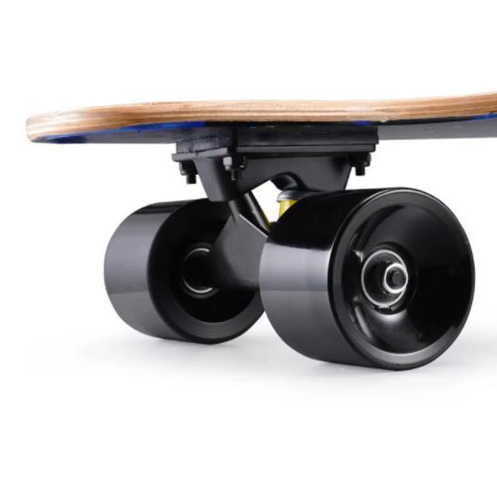 4pcs Roller Skateboard Wheels Replacement High Performance Longboard Mini Cruiser PU Wheels  ABEC-9 Bearing Wrap