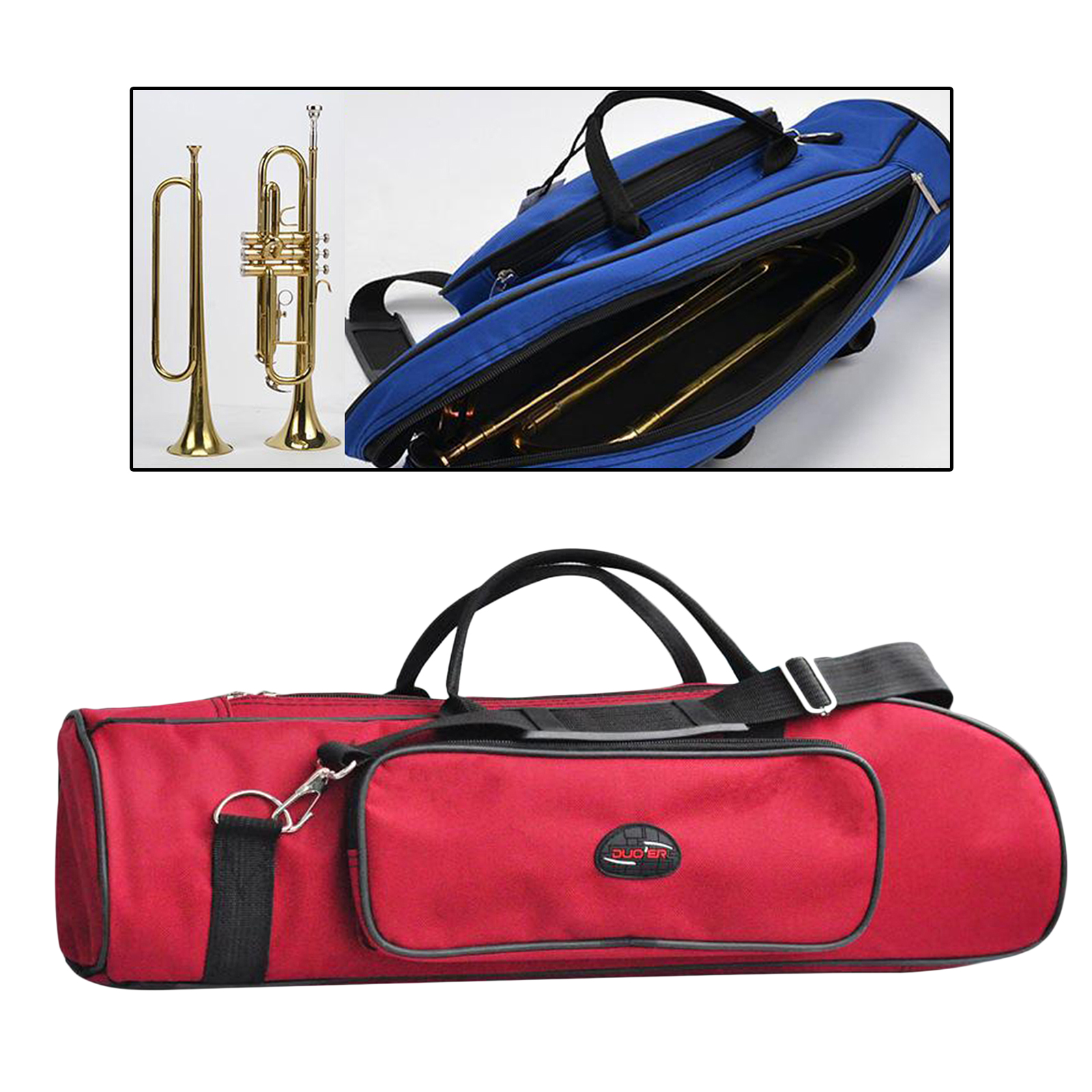 Concert Trumpet Gig Bag Case Waterproof 600D Oxford Shoulder Strap Bags Carrying Case for Musica Instrument Trumpet