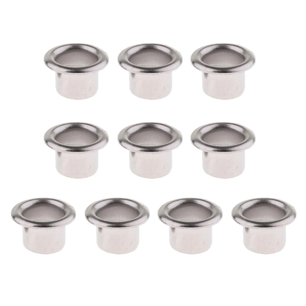 10 Pieces Drum Set Air Vents for Badges  Percussion Parts DIY